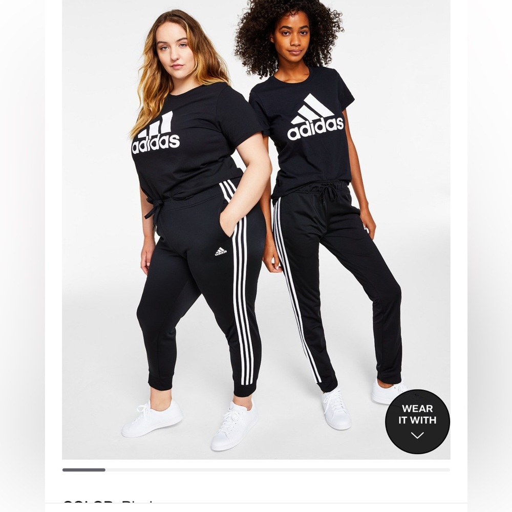 ADIDAS Tapered 3-Stripes Track Pants